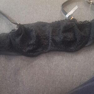 aerie Black Lace Underwire Bra